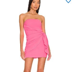 andria strapless mini dress